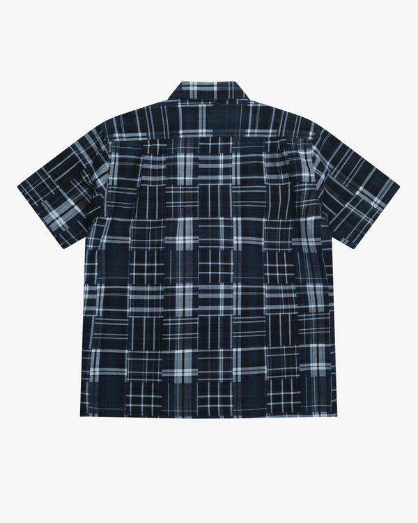ERL - Men's Plaid Long Sleeved Shirt Woven - (Black)