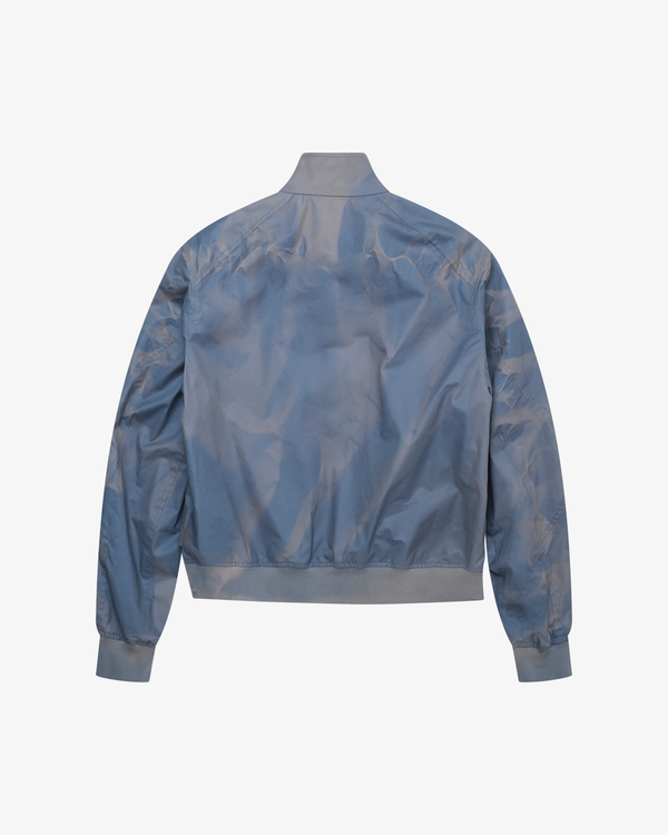 Jiyongkim - Men's Sun-Bleached High Neck Blouson - (Blue)