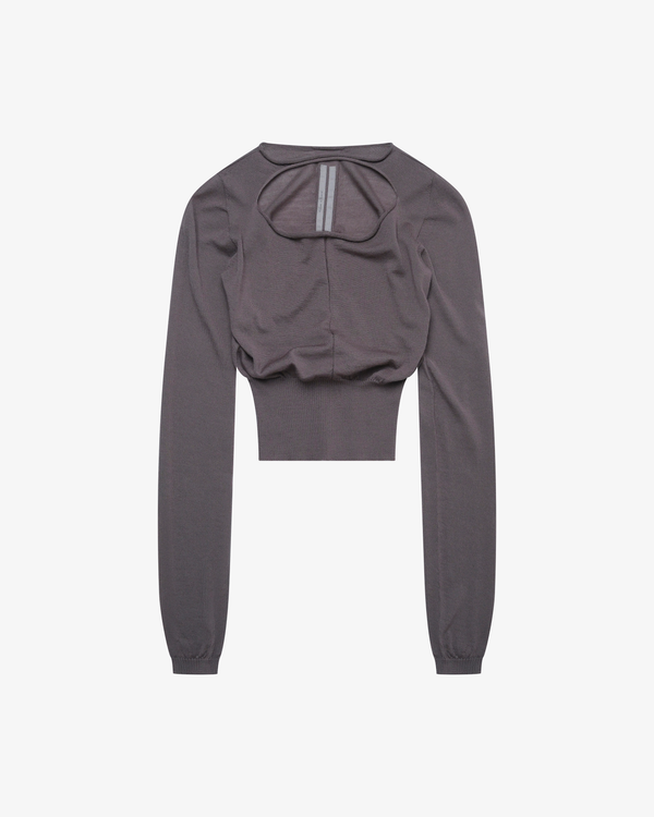 RICK OWENS - Women's Cropped Pull - (Purple)