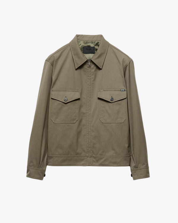 Prada - Men's Twill Tec Jacket - (Khaki)