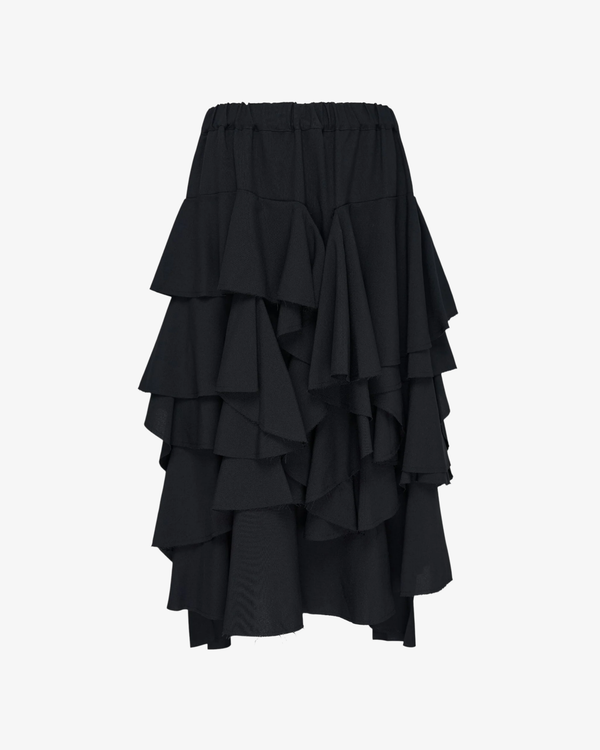 Black Comme des Garçons - Men's Ruffles Skirt - (Black)
