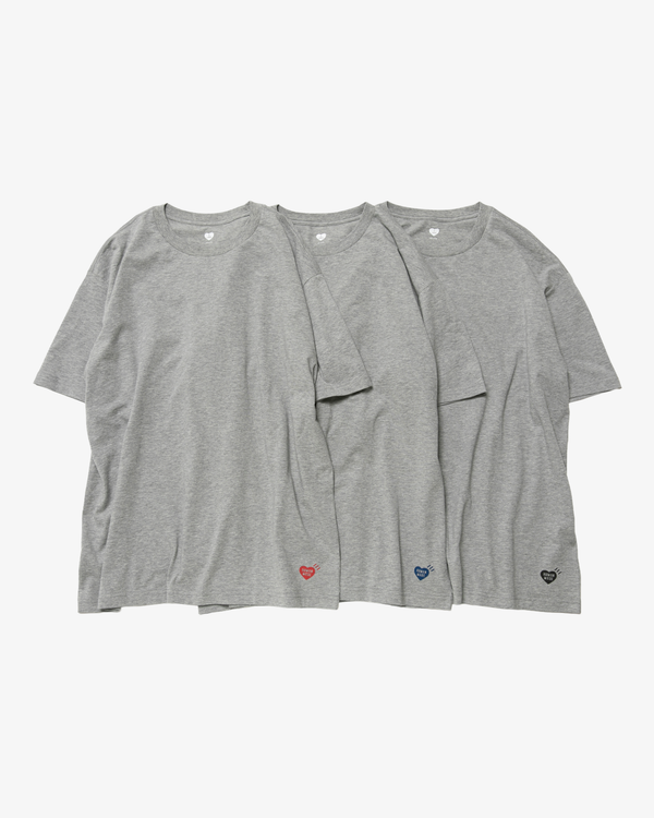 HUMAN MADE  - Men's 3-Pack T-Shirt Set - (Grey)