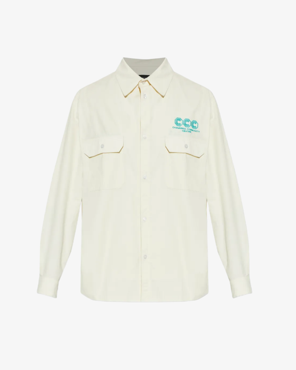 WILLY CHAVARRIA - Men's Corcoran Workshirt - (White)