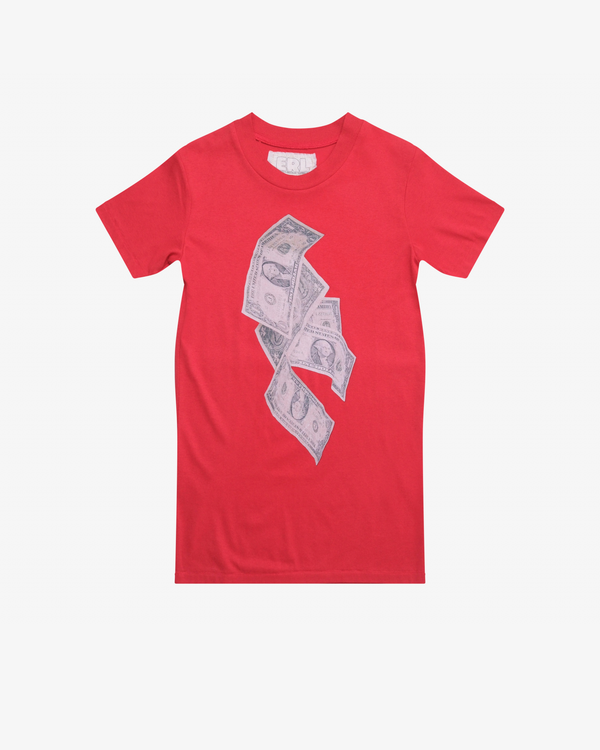 ERL - Men's Money Tee Knit - (Red)