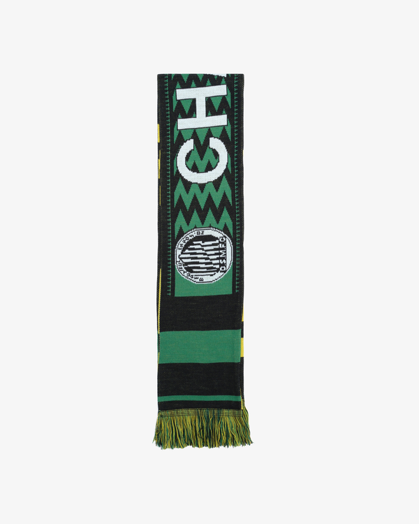 DSM Kei Ninomiya - Unisex Chaos Football Scarf Knit - (Black)