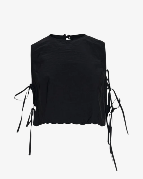 Cecilie Bahnsen - Women's Feeba Top Embroidered Taffeta - (Black)