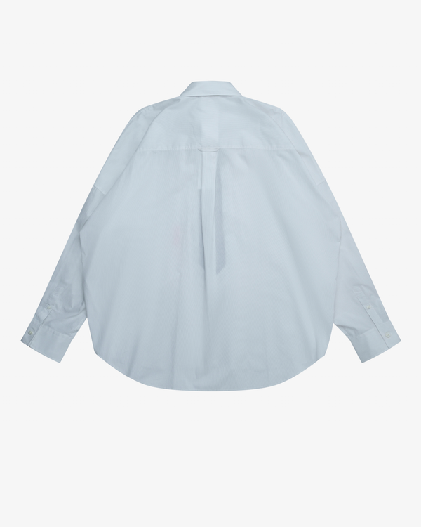 Doublet - Men's Trompe L’Oeil Tie Embroidery Shirt - (White)