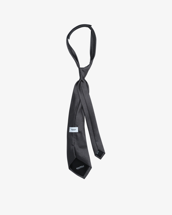 Doublet - Men's Shape Memory Shijira Tie - (Grey)
