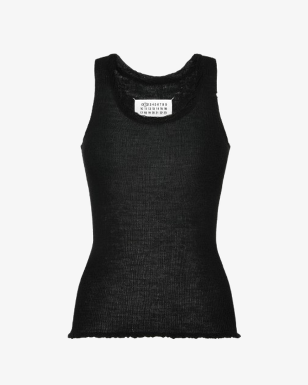 Maison Margiela - Women's Twist Finishing Knit Top - (Black)