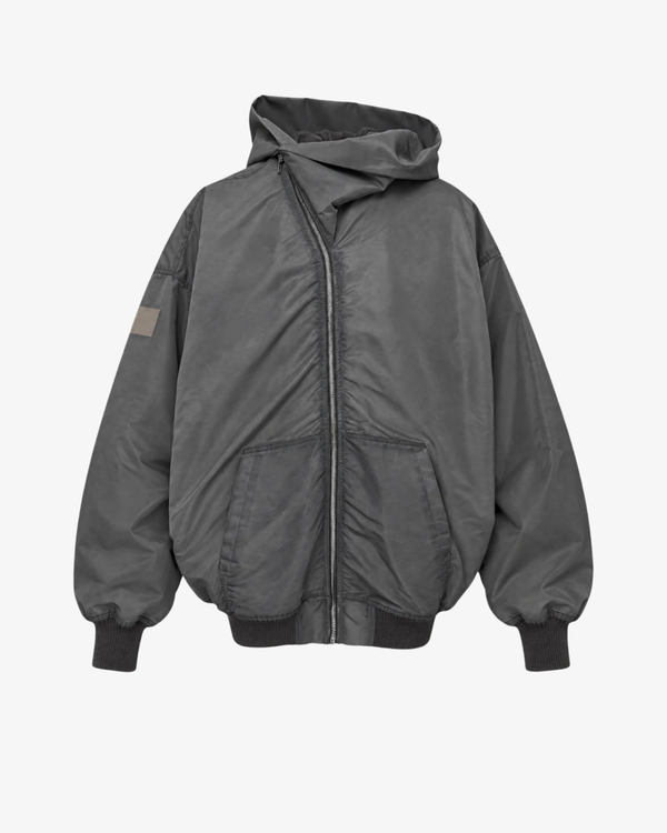 RICK OWENS - Men's Woven Padded Bomber - (Dark Brown)