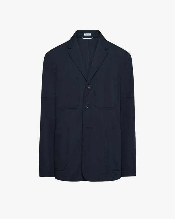 Thom Browne - Men's Unconstructed Belted Shell Jacket - (Grey)