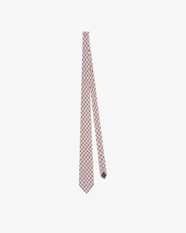 DRIES VAN NOTEN - Men's Cotton Flannel Tie - (Red)