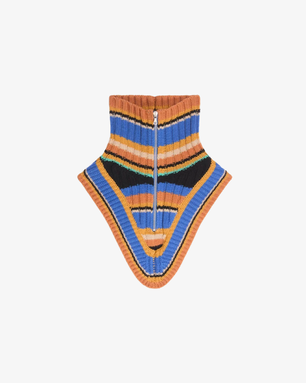 DRIES VAN NOTEN - Men's Wool Zip Collar - (Blue)