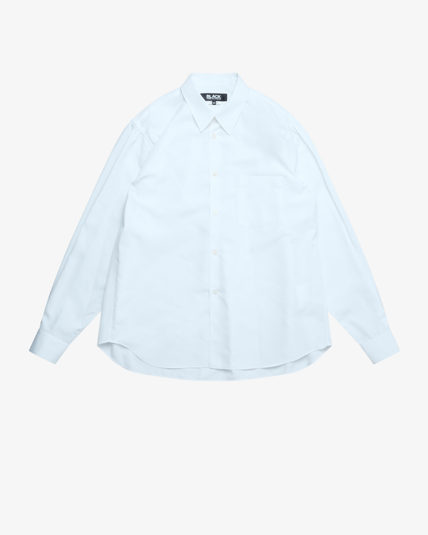 Black Comme des Garçons - Men's Clean Basic Shirt - (White)