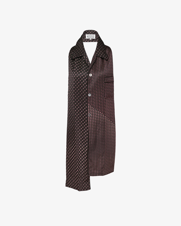 Maison Margiela - Women's Paisley Shirting Scarf - (Black)