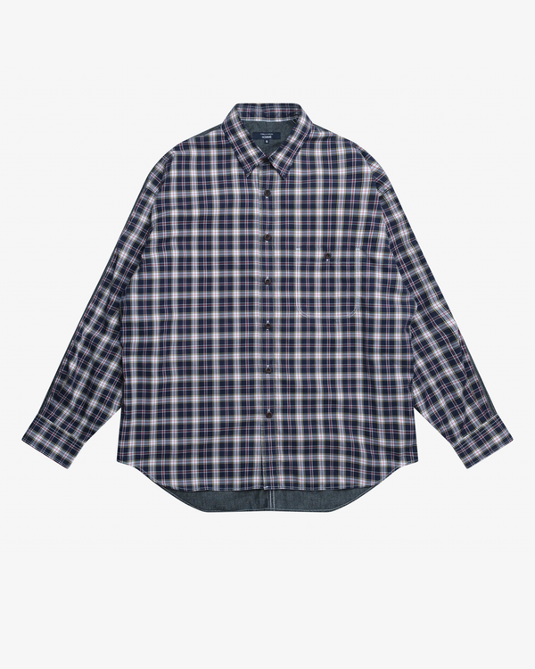 Comme des Garçons Homme - Men's Cotton Twill Check X Cotton Chambray - (Checks)