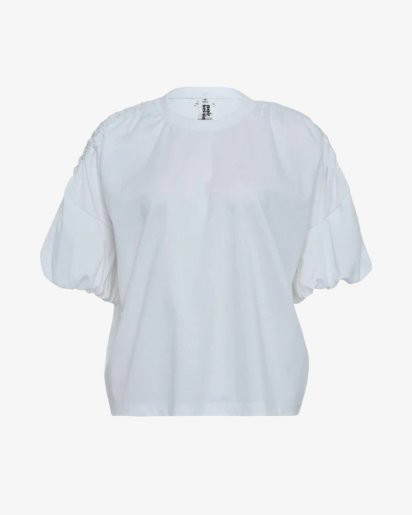 Noir Kei Ninomiya - Women's Puffy Sleeve Tee - (White)