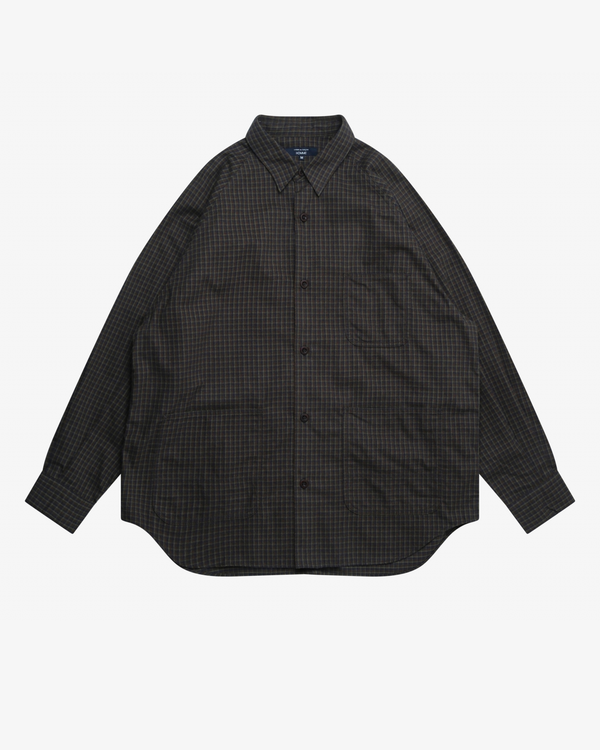 Comme des Garçons Homme - Men's Cotton Flannel Check - (Khaki)