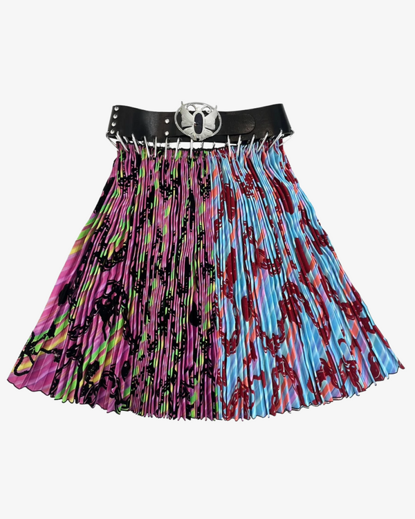 Chopova Lowena - Women's Taffeta Mayday Knee Carabiner Skirt - (Multi)