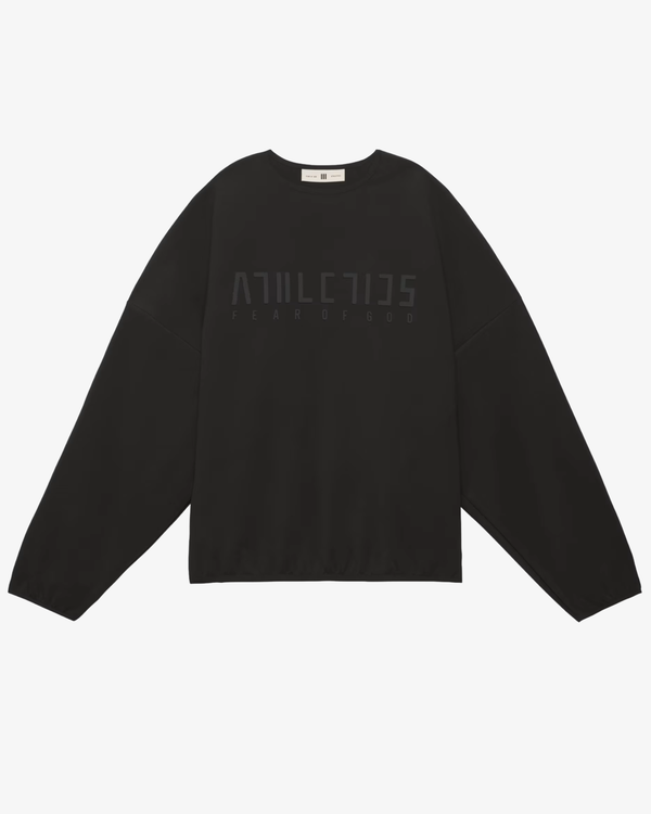 Adidas - Men's Fear Of God Athletics Suede Fleech Crewneck- (Black)