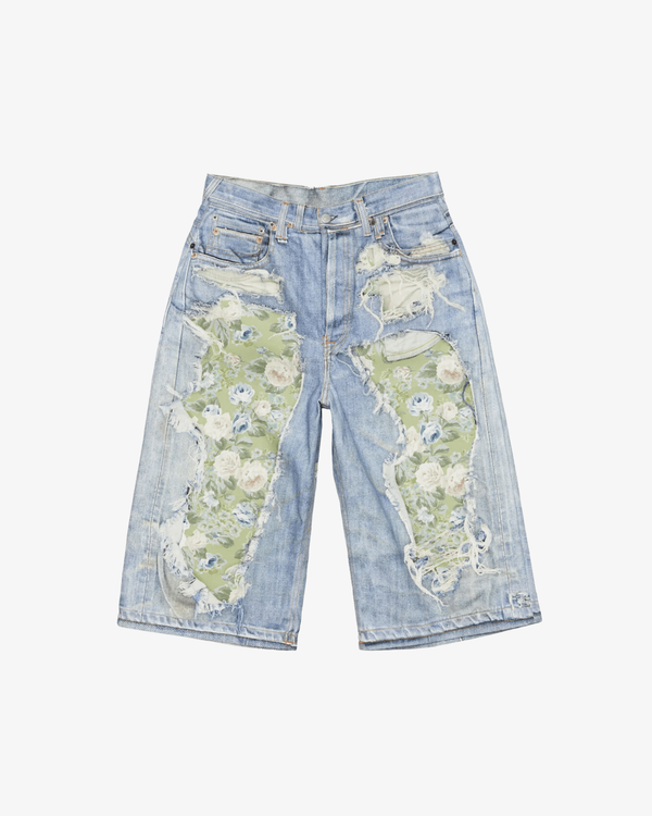ACNE STUDIOS - Men's Trompe-L’œil Denim Shorts - (Denim)