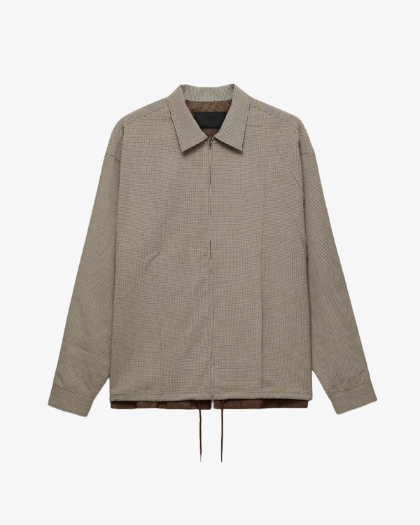 Prada - Men's Pied De Poule Blouson - (Beige)