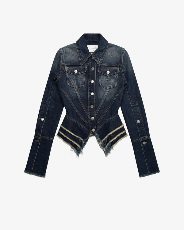Matières Fécales - Women Mikaela Denim Jacket - (Blue)