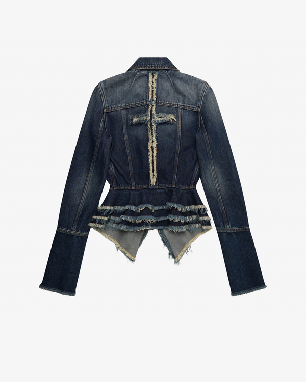 Matières Fécales - Women Mikaela Denim Jacket - (Blue)