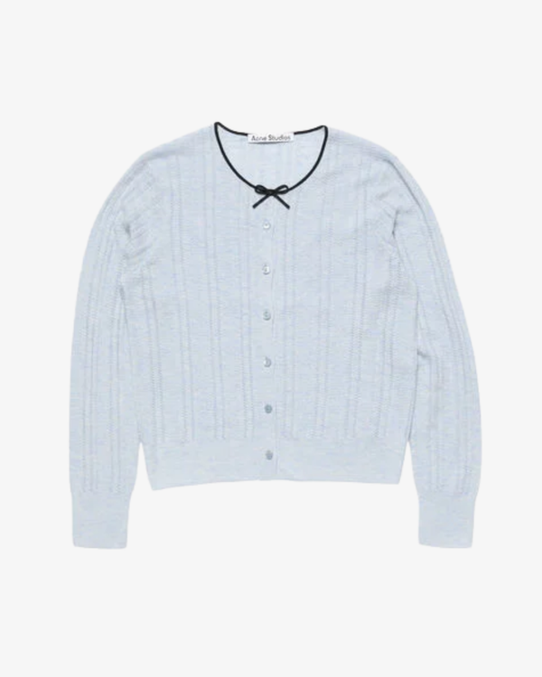 ACNE STUDIOS - Women's Kween Fine Silk Wool - (Light Blue)
