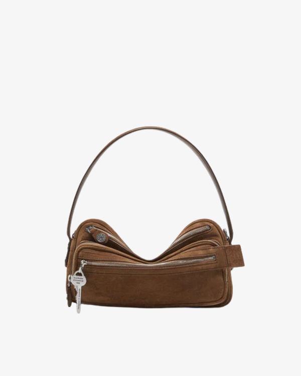 ACNE STUDIOS - Women's Camero Party Suede V - (Brown)