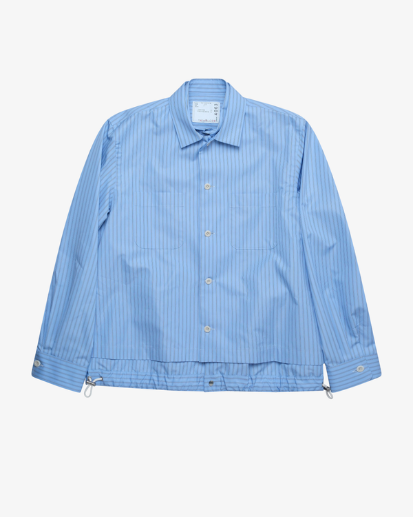 SACAI - Men's Poplin Shirt - (Light Blue)