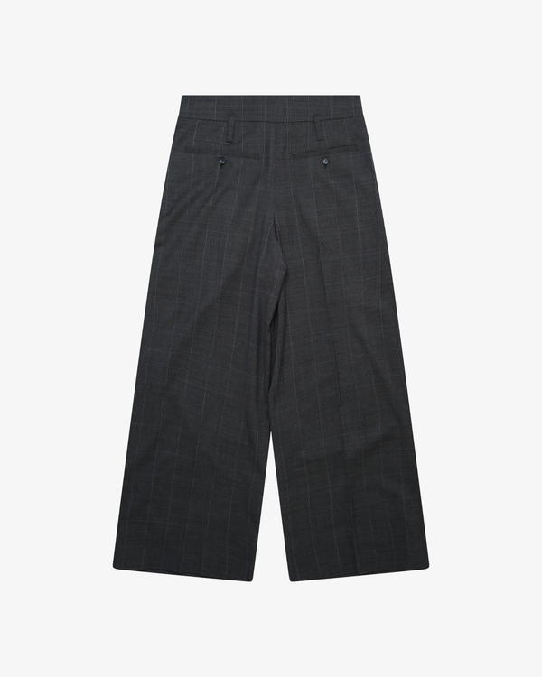 SIMONE ROCHA - Men's Peeling Waist Wide Leg Trousers - (Brown)