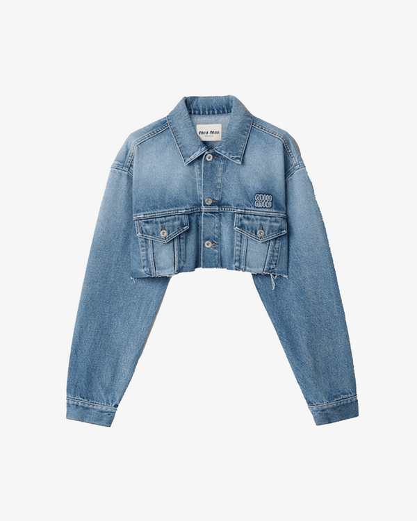 MIU MIU - Women's Denim Jacket - (Denim)