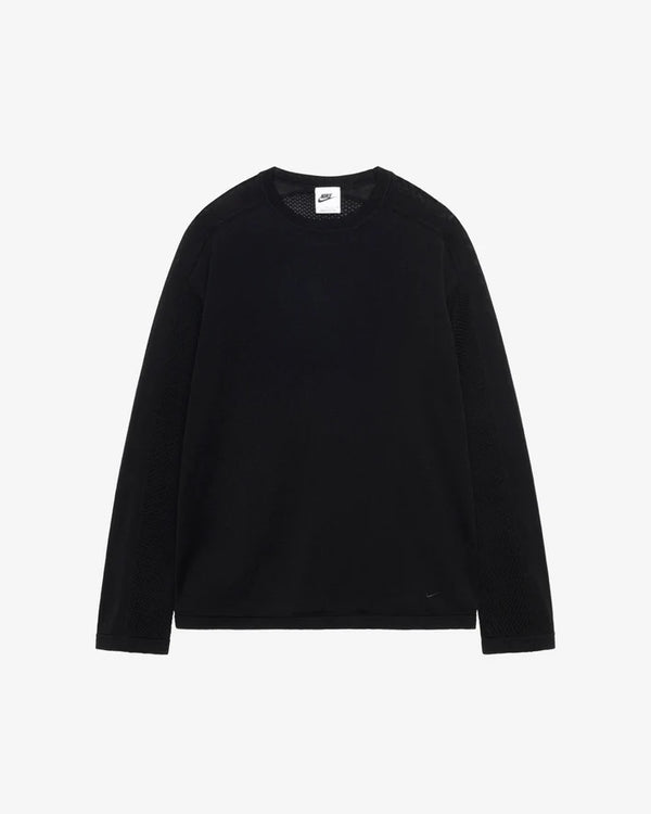 Stüssy - Nike LS Knit Jersey - (Black)