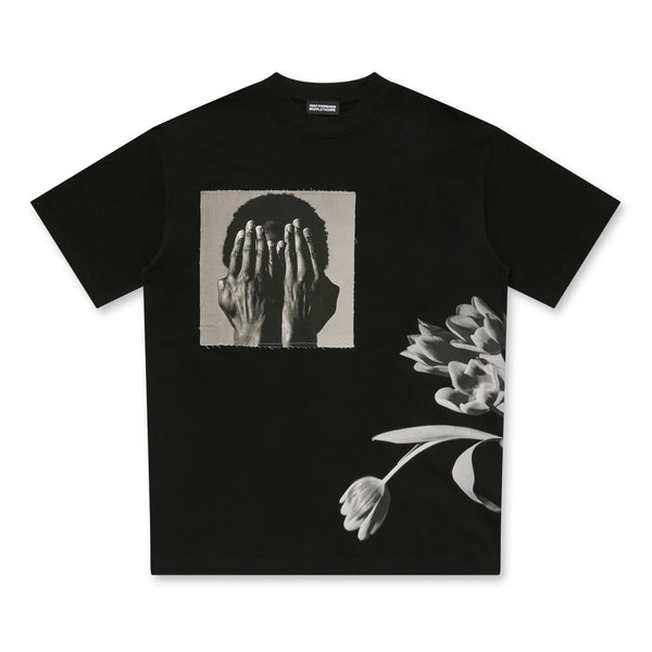 HONEY FUCKING DIJON - Mapplethorpe Tulip T-Shirt - (Black)