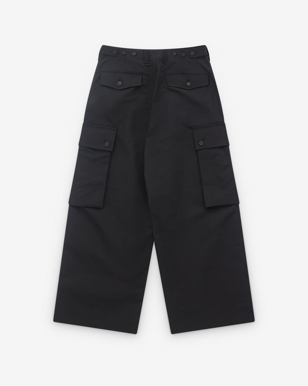 CDG Homme_Comme des Garçons Homme - Men's Wide Leg Pocket Trouser - (Black)_PANTS