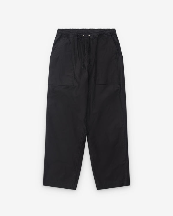 Comme des Garçons Homme - Men's Drawcord Trousers- (Black)