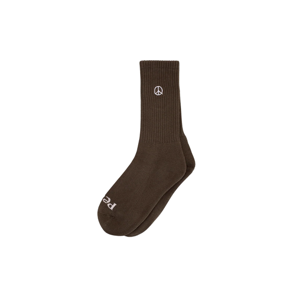 MUSEUM OF PEACE AND QUIET - Icon Socks - (Brown)