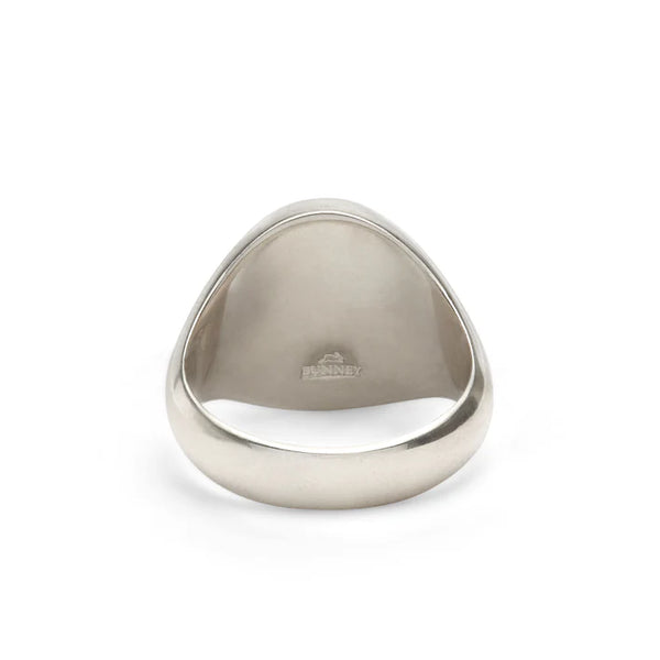 Bunney_Bunney - Oval Signet Ring - (Silver)_RINGS