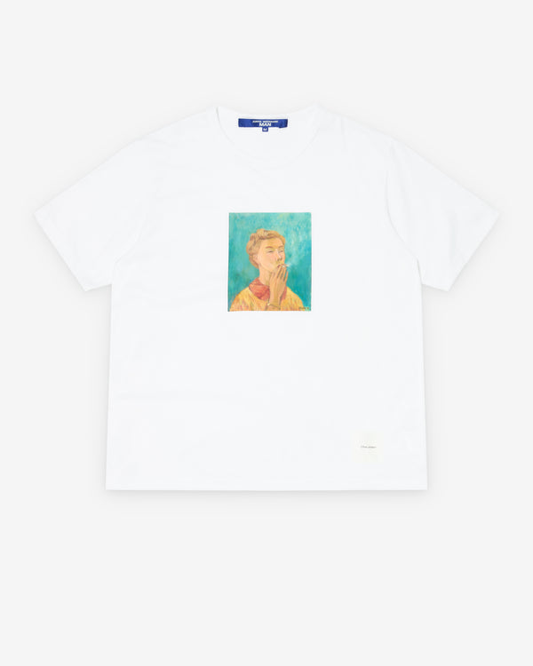 Junya Watanabe Man_Junya Watanabe Man  - Men's Tove Jansson T-Shirt - (White)_TEES