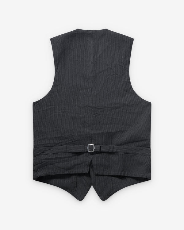Junya Watanabe Man  - Men's Patchwork Vest - (Black/Grey)
