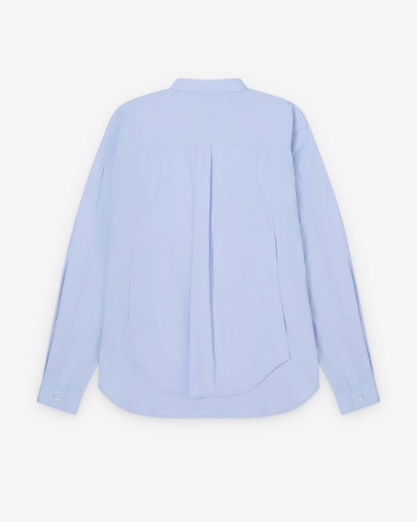 DSM Kei Ninomiya - Unisex Printed Bib Shirt Woven - (Blue)