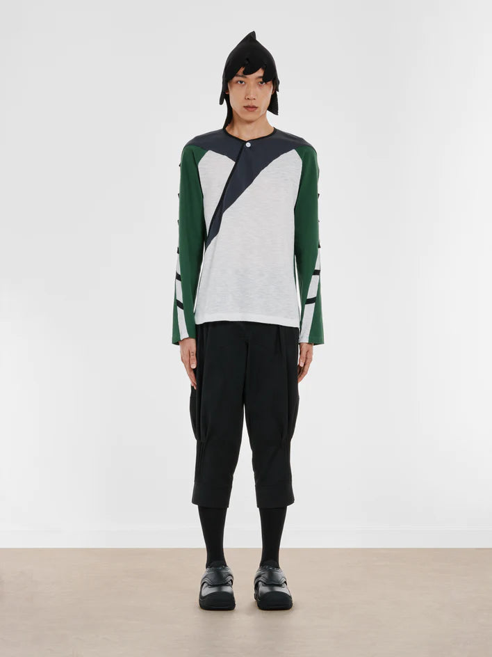 Kiko Kostadinov: Men'S Remus Top (White) | DSMS E-SHOP Kiko Kostadinov: Men'S Remus Top (White) | DSMS E-SHOP