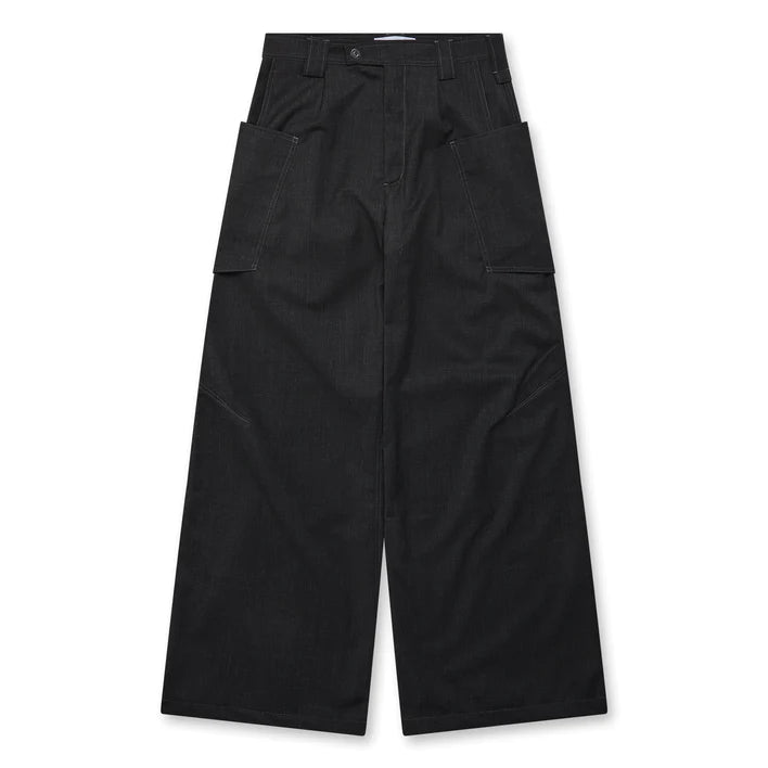 Kiko Kostadinov: Men's Meno Trouser (Charcoal/Grey) | DSMS E-SHOP