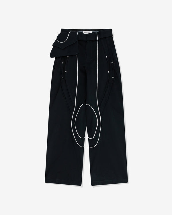 Kiko Kostadinov - Men's Chalice Trouser W Bag - (Raven Black)