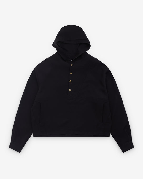 Kiko Kostadinov - Men's Slatina Hooded Top - (Black)