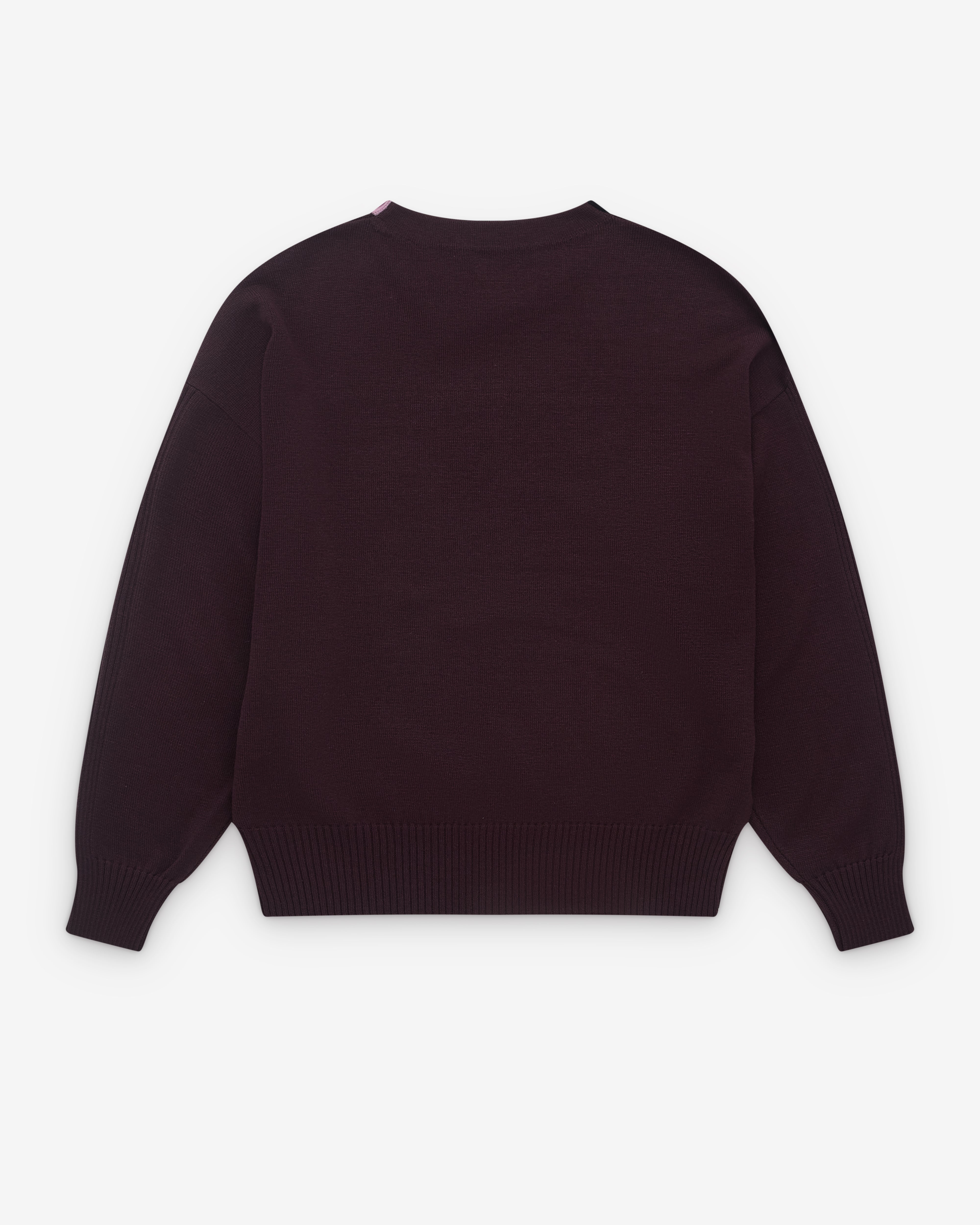 Kiko Kostadinov: Men's Vig Multi Collar Long Sleeve (Dark Brown