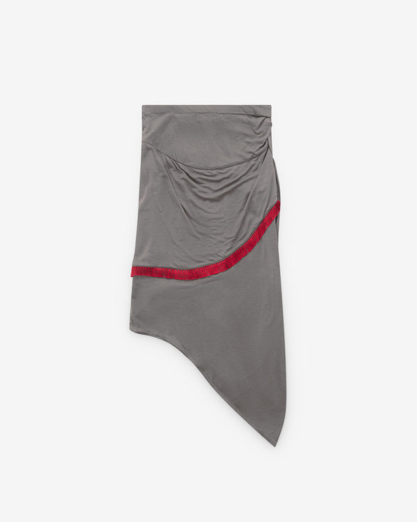 Kiko Kostadinov_Kiko Kostadinov - Women's Raven Skirt - (Grey)_SKIRTS