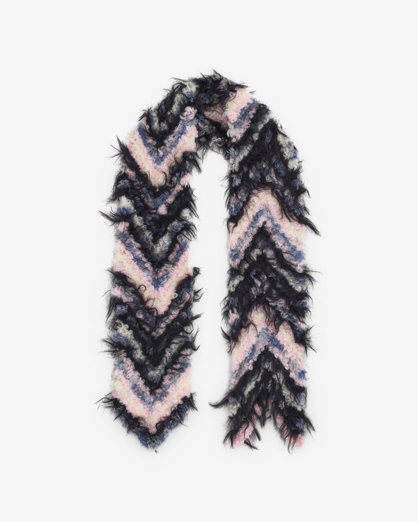 Kiko Kostadinov - Women’s Chevron Knit Scarf - (Sky Blue)