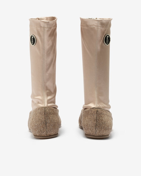Kiko Kostadinov_Kiko Kostadinov - Women's Proxima Low Ballerina - (Beige)_BOOTS